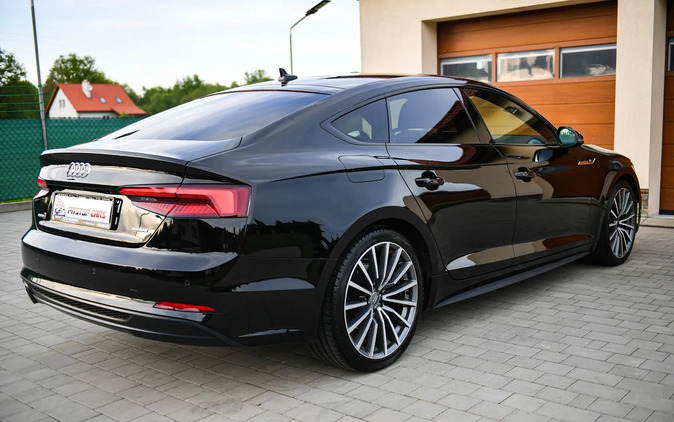 Audi A5 cena 128800 przebieg: 171342, rok produkcji 2018 z Wolbórz małe 704